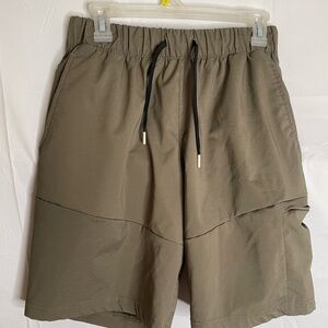 Unipro Mens Size Medium Active Shorts Tan Running Hiking 3846